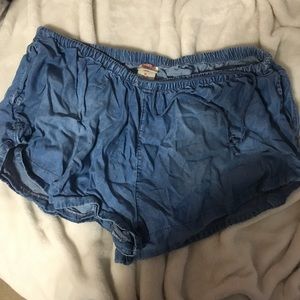 Soft chambray shorts mossimo size XL